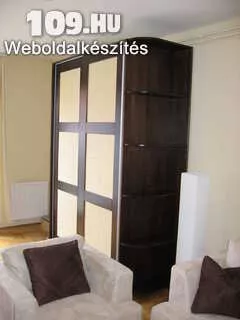 Kétajtós szekrény, sarokelemmel készítése Győr